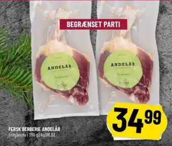 Løvbjerg FERSK BERBERIE ANDELÅR Fritgående | 300 g kg/116,63 tilbud
