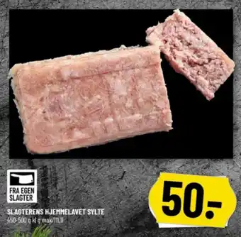 Løvbjerg SLAGTERENS HJEMMELAVET SYLTE 450-500 g kl gmax/11.11 tilbud