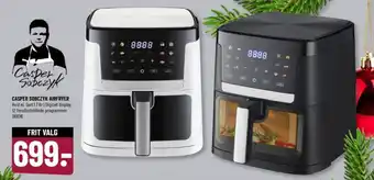 Løvbjerg CASPER SOBCZYK AIRFRYER Hvid el. Sort | 7 ltr | Digitalt display 12 forudindstillede programmer 1800W tilbud