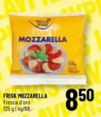 Løvbjerg FRISK MOZZARELLA Fresca d'oro 125 g | kg/68,- tilbud