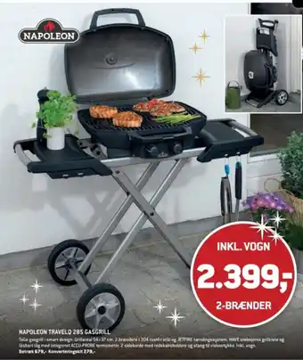 XL-BYG NAPOLEON TRAVELO 285 GASGRILL tilbud