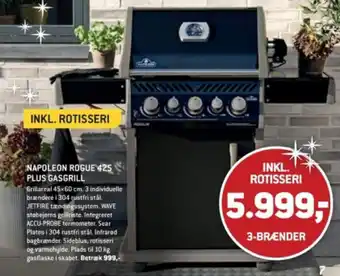 XL-BYG NAPOLEON ROGUE 425 PLUS GASGRILL tilbud