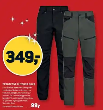 XL-BYG PPROACTIVE OUTDOOR BUKS tilbud