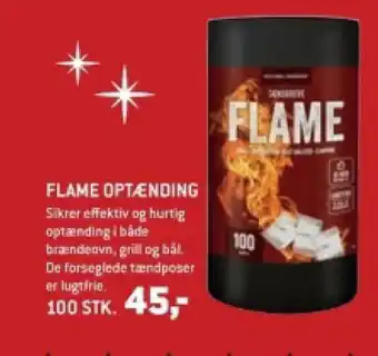 XL-BYG FLAME OPTÆNDING tilbud
