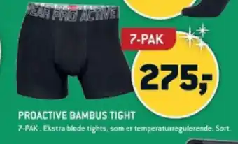 XL-BYG PROACTIVE BAMBUS TIGHT tilbud