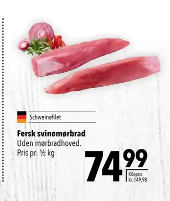 Citti Fersk svinemørbrad tilbud