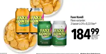 Citti Faxe kondi tilbud