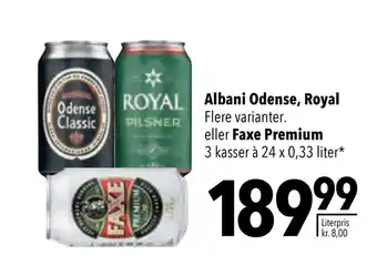 Citti Albani odense, royal tilbud