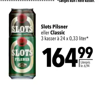 Citti Slots pilsner eller classic tilbud