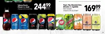 Citti Pepsi, 7up, mountain dew, miranda eller egekilde tilbud
