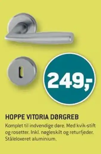 XL-BYG HOPPE VITORIA DØRGREB tilbud