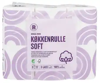 REMA 1000 Køkkenruller, 484 g tilbud