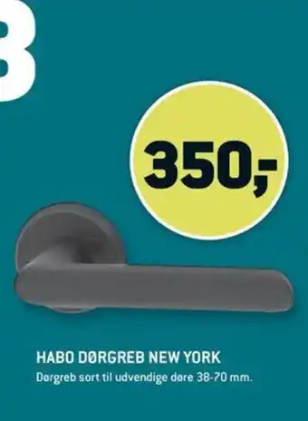 XL-BYG HABO DØRGREB NEW YORK tilbud