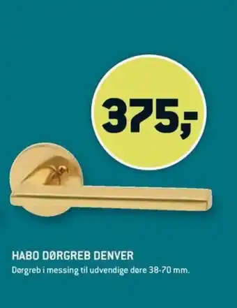 XL-BYG HABO DØRGREB DENVER tilbud