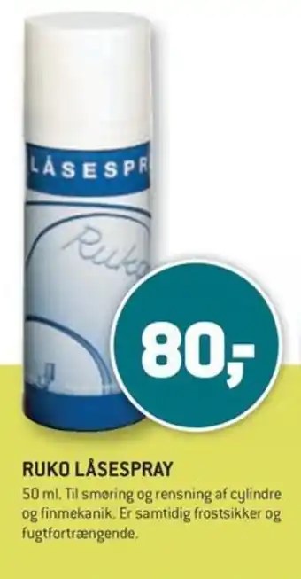 XL-BYG RUKO LÅSESPRAY tilbud