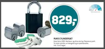 XL-BYG RUKO CYLINDERSÆT tilbud