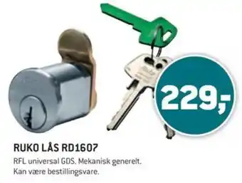 RUKO LÅS RD1607