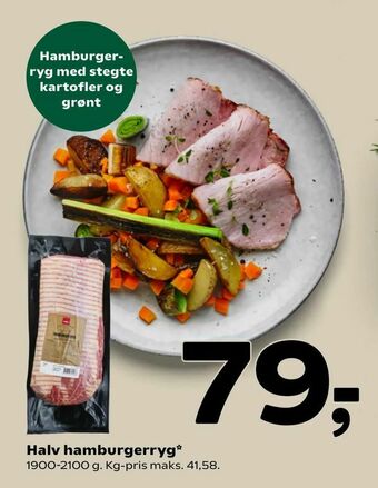 Coop 365 Halv hamburgerryg tilbud