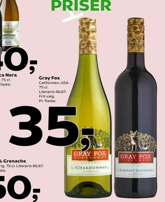 Coop 365 Gray Fox tilbud