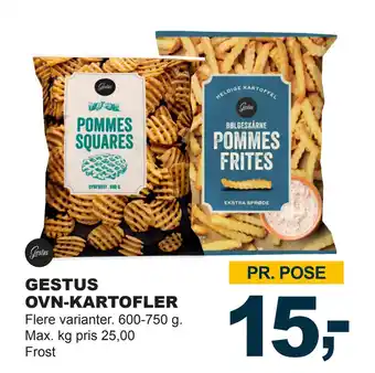 Let-Køb Gestus ovn-kartofler tilbud
