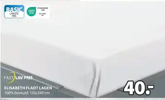 JYSK Elisabeth fladt lagen tilbud