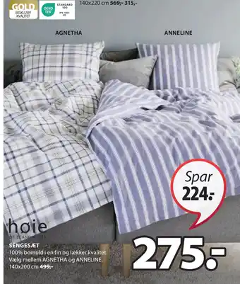 JYSK Sengesæt tilbud