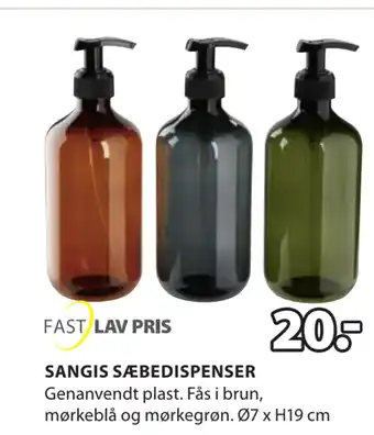 JYSK Sangis sæbedispenser tilbud