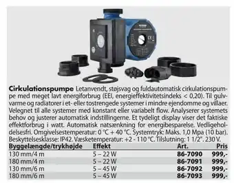 Cirkulationspumpe