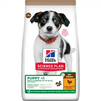 Land & Fritid Hill's science plan no grain hvalpefoder, kylling 12 kg tilbud