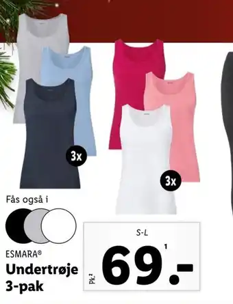 Undertrøje 3-pak
