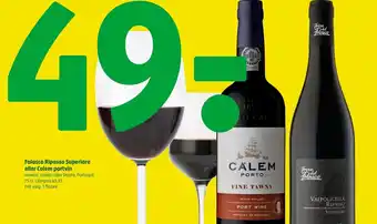 Coop 365 Falasco Ripasso Superiore eller Calem portvin tilbud