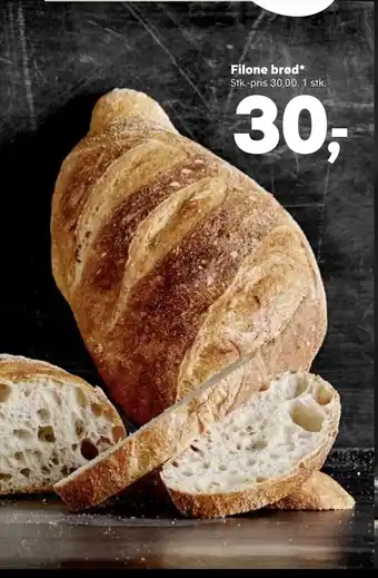 SuperBrugsen Filone brød tilbud