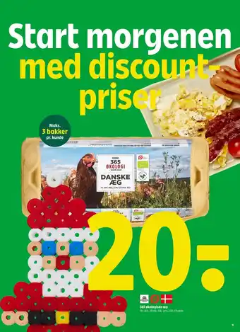 Coop 365 365 økologiske æg tilbud