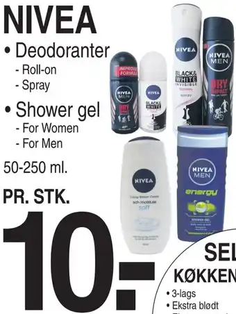 ABC Lavpris Nivea Deodoranter tilbud