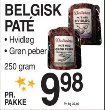 ABC Lavpris BELGISK PATÉ tilbud