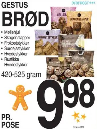 ABC Lavpris GESTUS BRØD tilbud