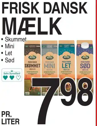 ABC Lavpris FRISK DANSK MÆLK tilbud