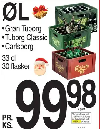 ABC Lavpris OL •Grøn Tuborg Tuborg Classic Carlsberg tilbud