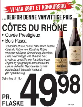 ABC Lavpris CÔTES DU RHÔNE tilbud