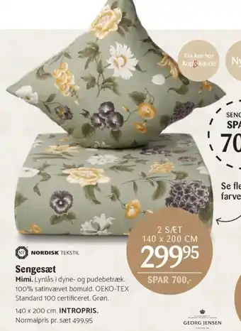 Kop & Kande Sengesæt tilbud