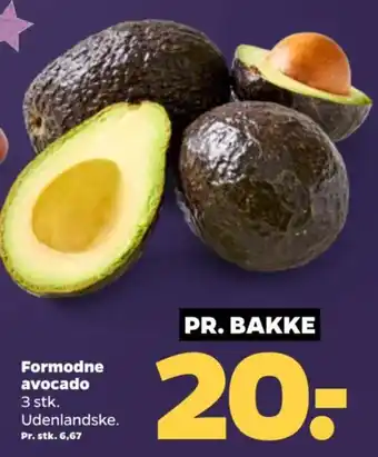 Netto Formodne avocado 3 tilbud