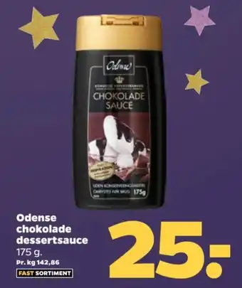 Netto Odense chokolade dessertsauce 175 g. tilbud