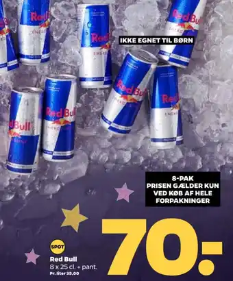 Netto Red Bull tilbud