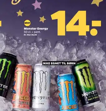 Netto Monster Energy tilbud
