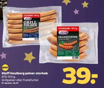 Netto Steff Houlberg pølser storkøb tilbud