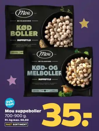 Netto Mou suppeboller tilbud