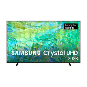 Expert Samsung 55 4k uhd led tv tu55cu8005kxxc tilbud