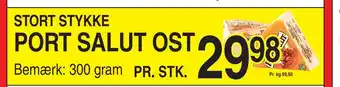 ABC Lavpris Port salut ost tilbud