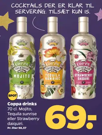 Coppa drinks