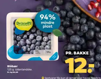 Netto Blåbær tilbud